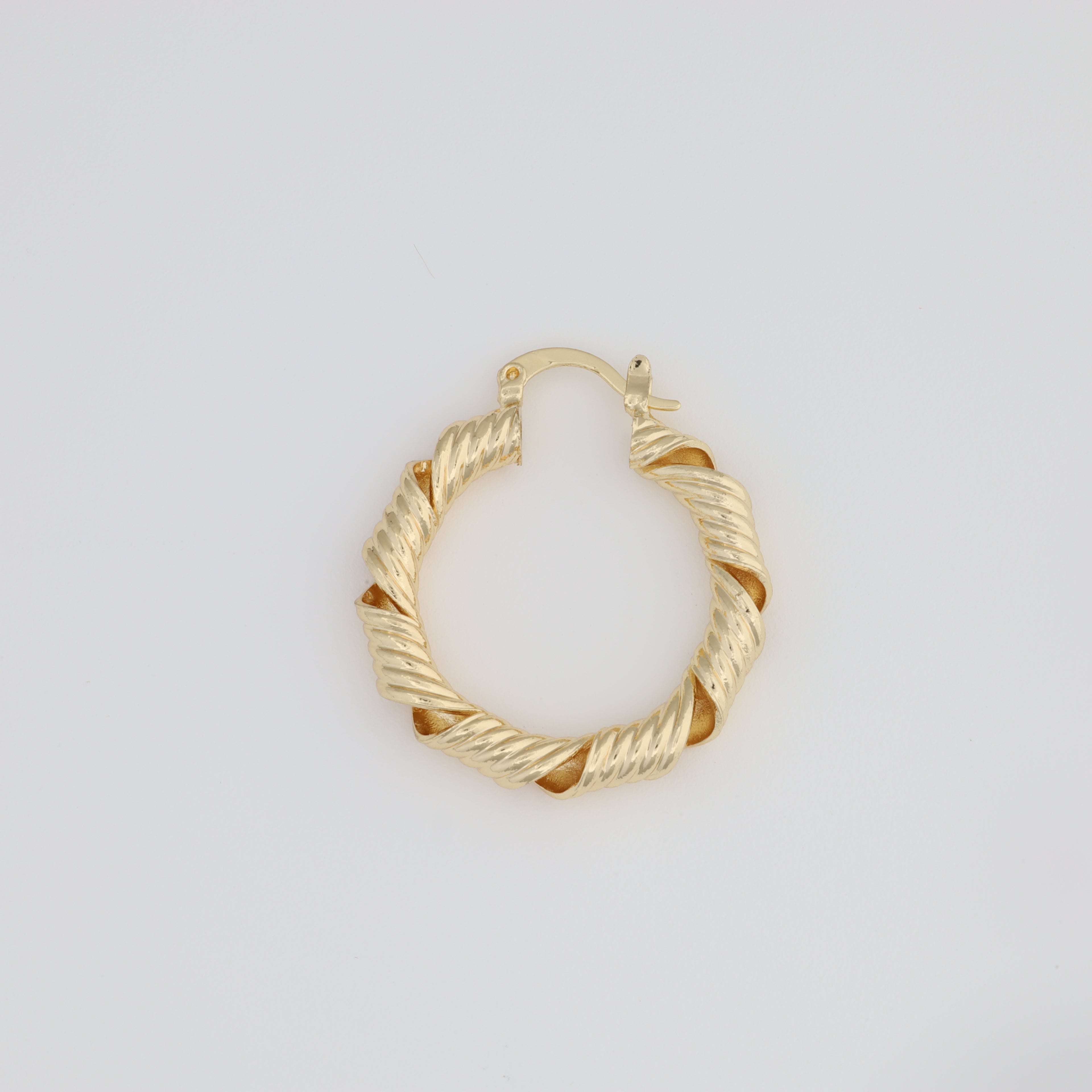 Twisted Hoop Earring