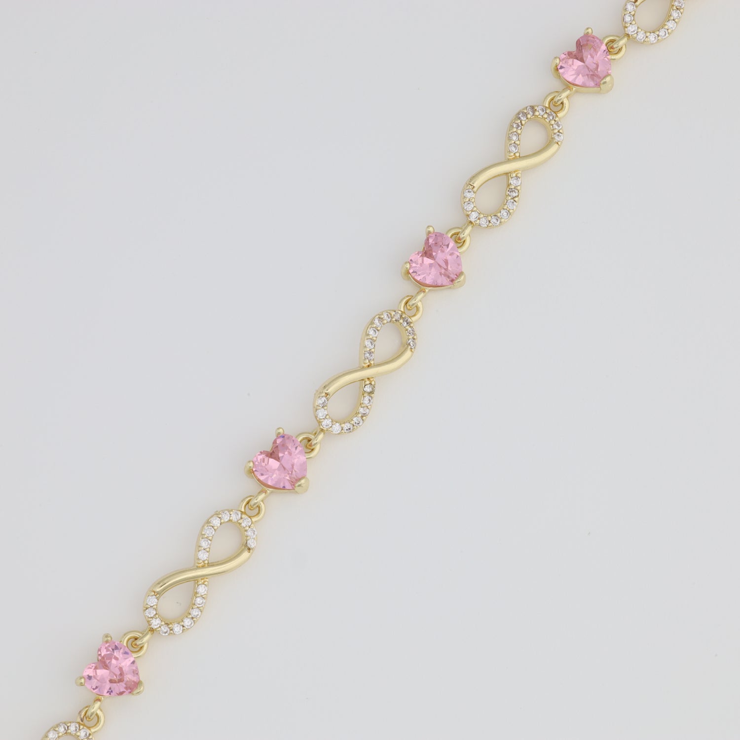Pink Infinity Bracelet