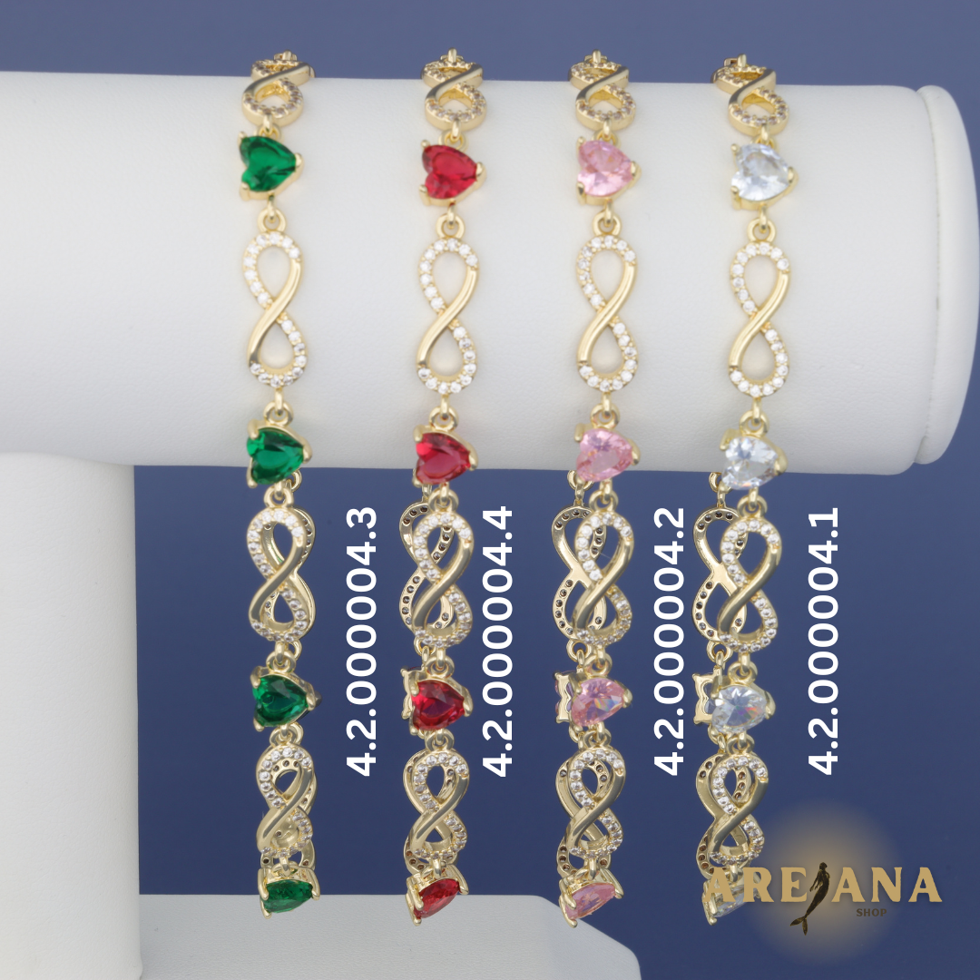 8 Infinity Bracelets