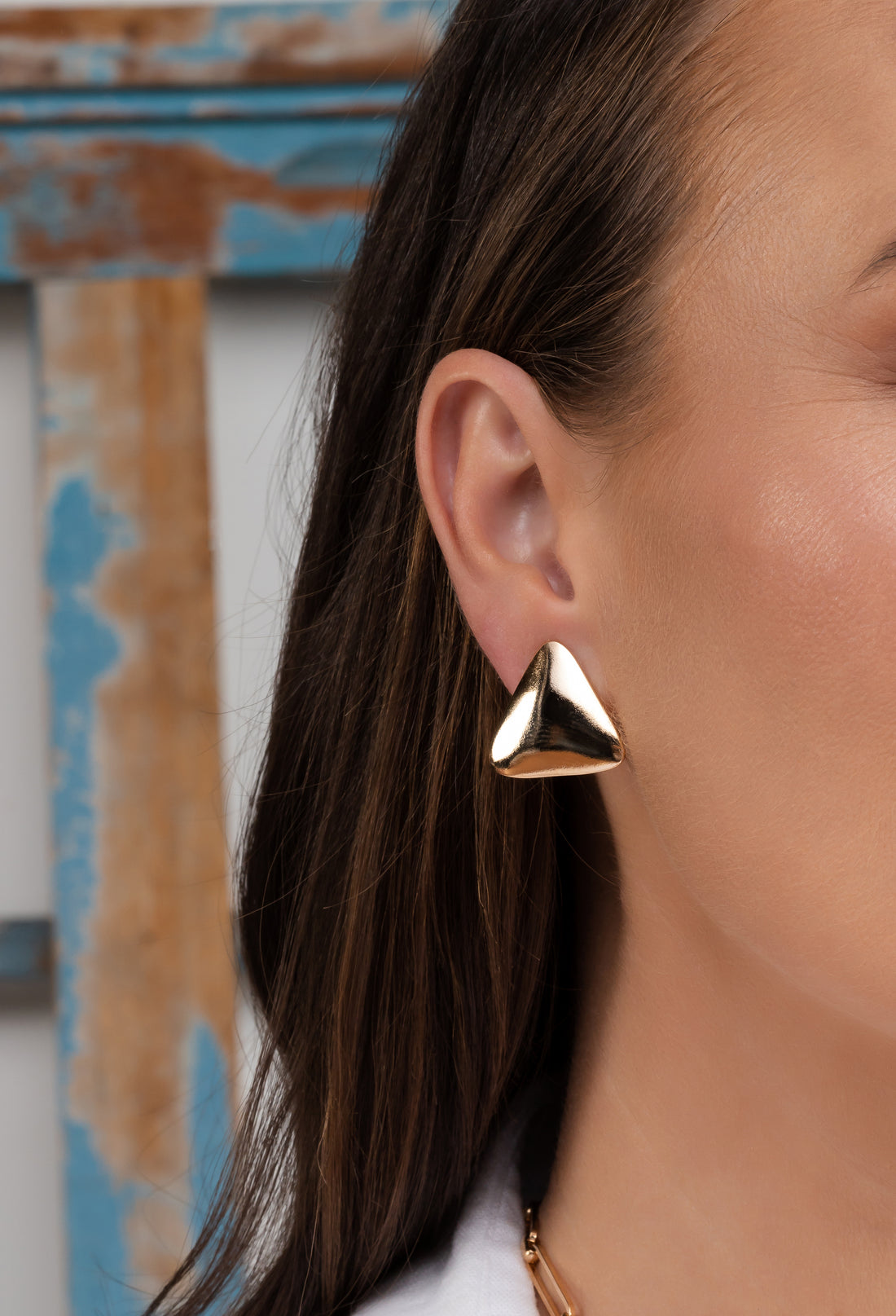 Triangle earring