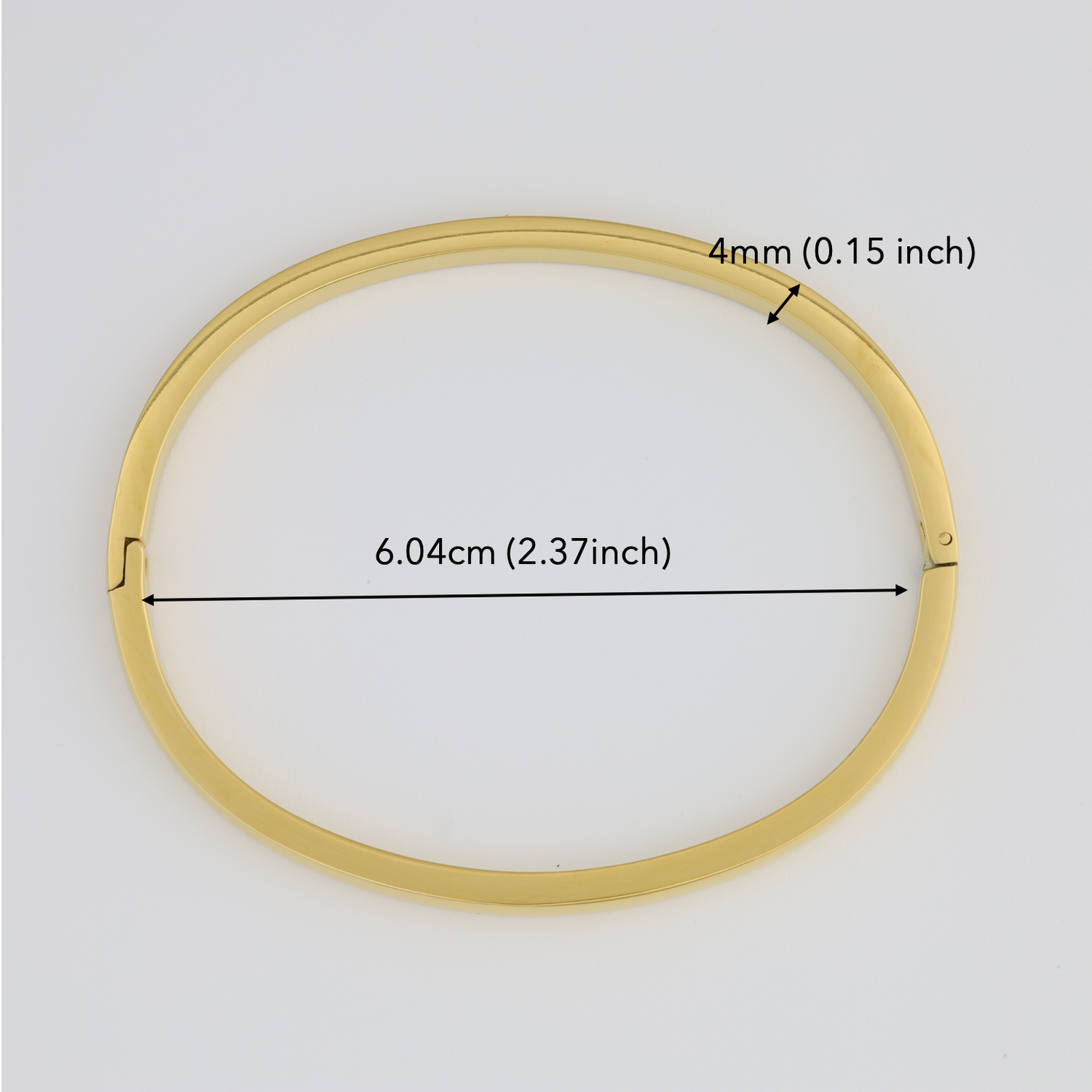 Plain Bangle Bracelet