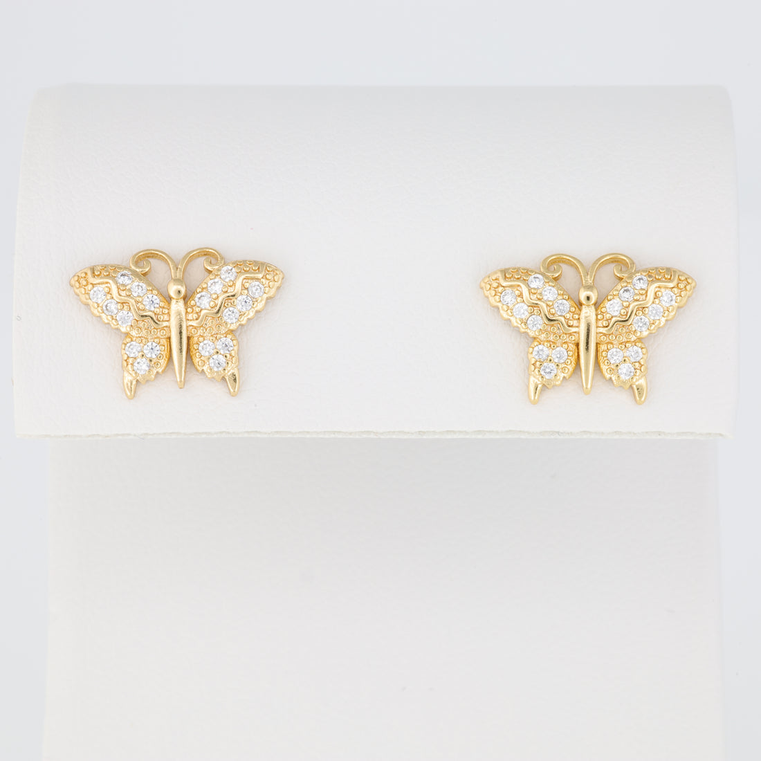 Micro Pave Butterfly earring