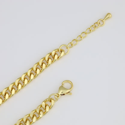 Stylish Bracelet With Cuban Link