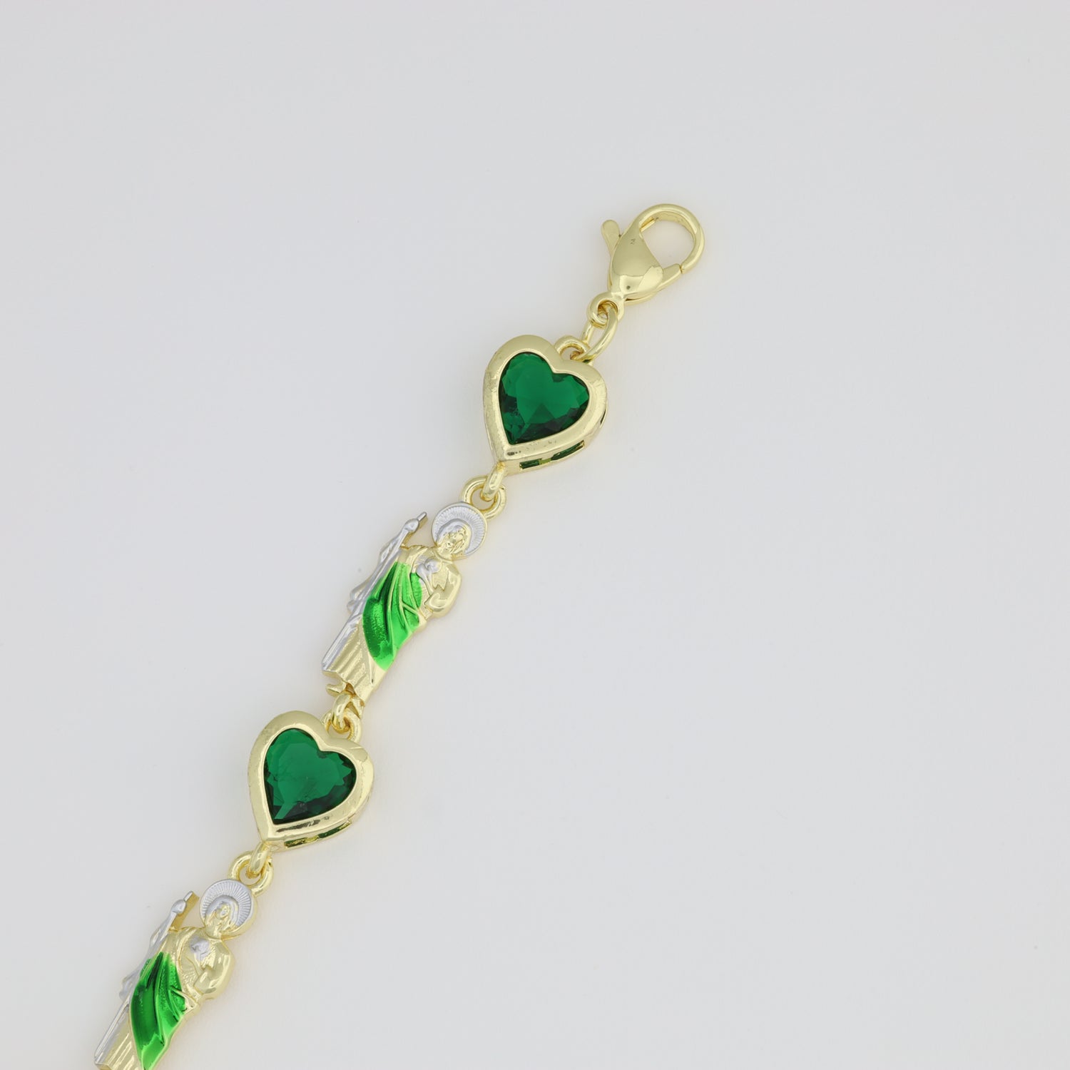 Green Saint Jude Bracelet